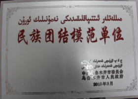 民族團結模范單位