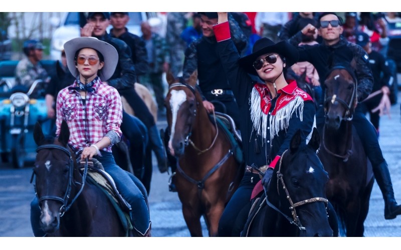 北屯市185團巡游