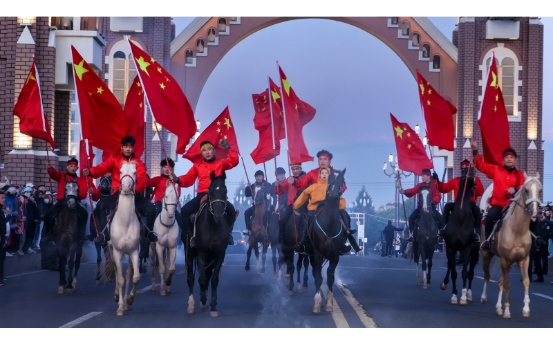 阿勒泰布爾津縣巡游